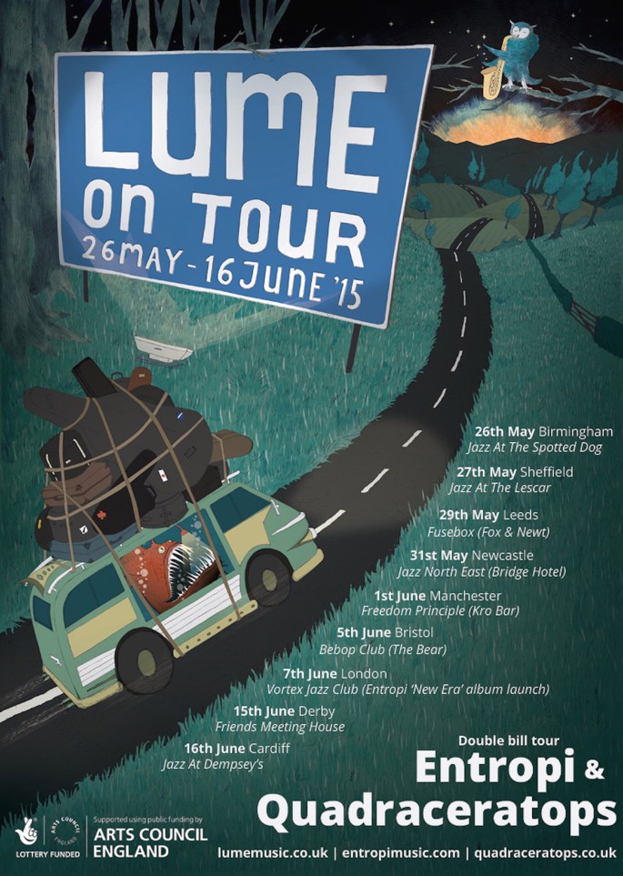 LUME On Tour eflyer