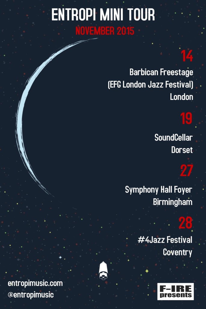ENTROPI MINI TOUR POSTER